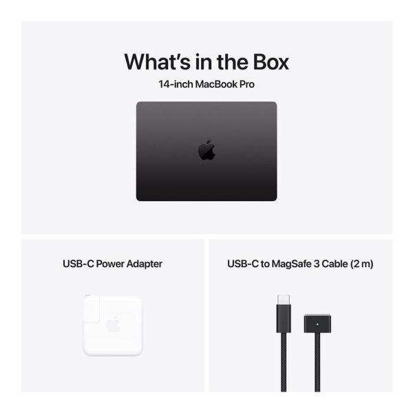 Apple MacBook Pro 14" Z1FE000NK (Late 2024) 14.2" Laptop Computer - Space Black - Image 8