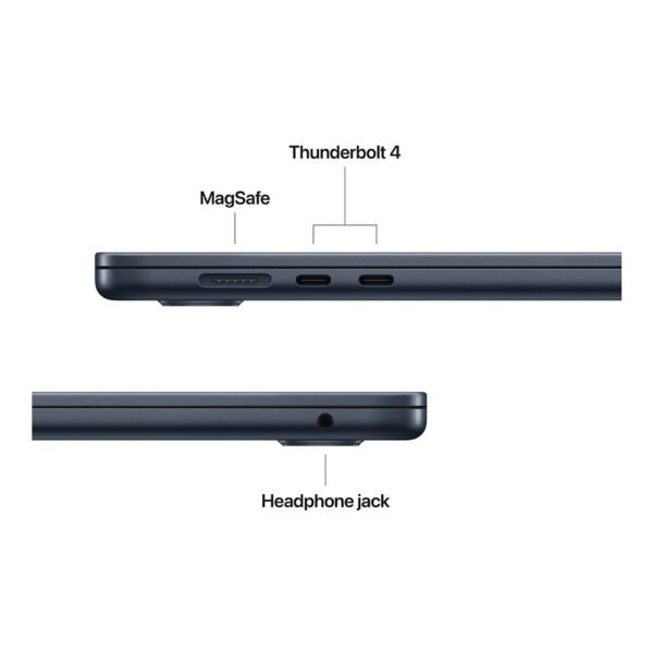 Apple MacBook Air 15" MW1M3LL/A (Early 2025) 15.3" Laptop Computer - Midnight - Image 6
